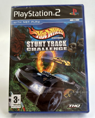 PS2 Hot Wheels Stunt Track Challenge, Neu und Factory Sealed