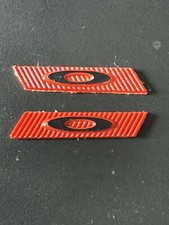 OAKLEY SUTRO LITE SUNGLASSES REPLACEMENT SIDE LOGO ICON RED  BLACK TEMPLE TAG