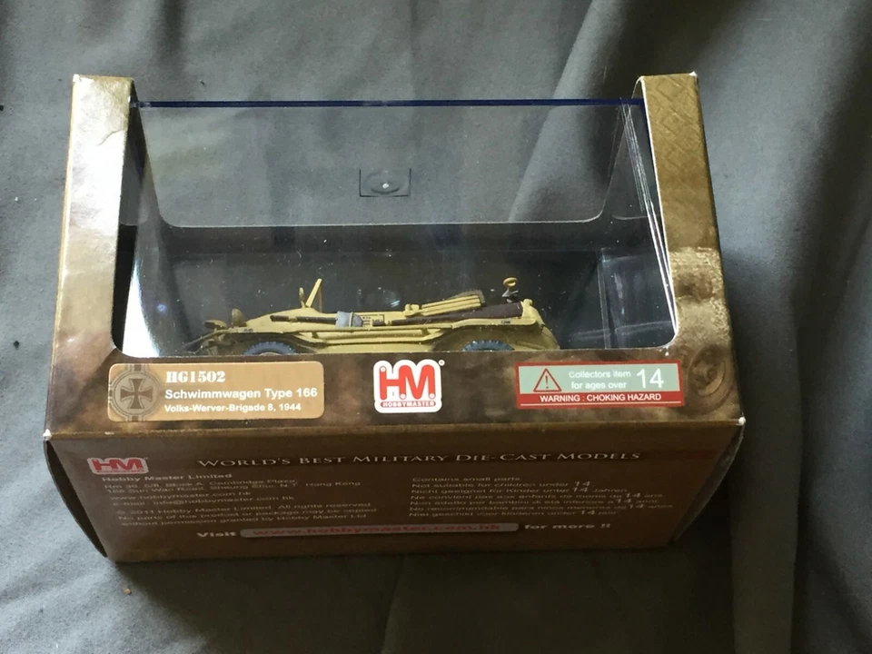 Hobby Master 1:48 Volkswagen VW 166 Schwimmwagen VolksWerfer-Brigade 8 HG1502 - Image 3 of 4