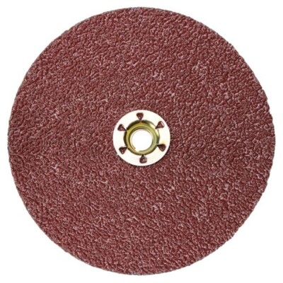 3M 7'' Quick Change Fiber Disc 80+ Precision Shaped Ceramic Grain 25 Pack