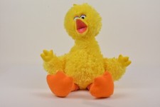 Hasbro 2013 Sesame Street Big Bird Plush 14" Stuffed Animal Yellow Plushie