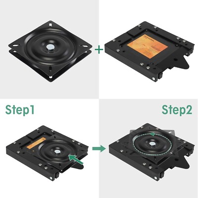 ERGOSEAT Quick Disconnect Seat Support V2, 16 Cm, Swivel, 1 Pack - Foto 4