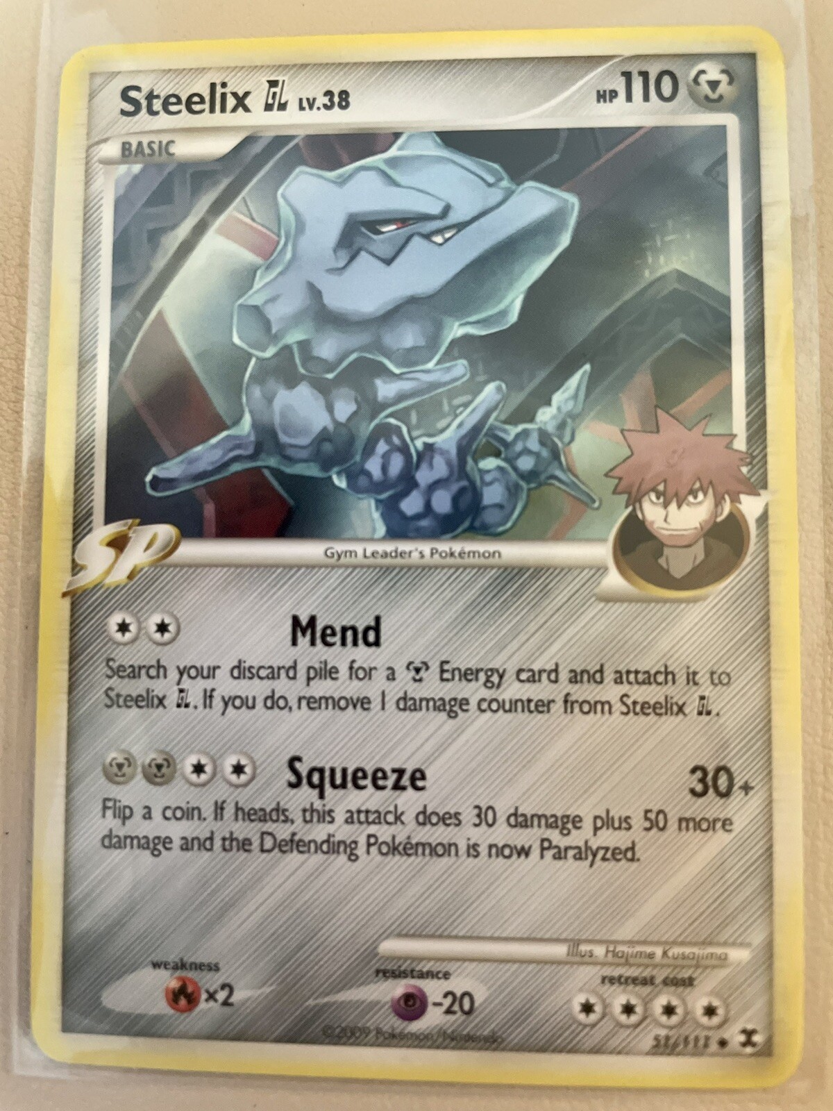 Pokémon TCG Steelix [GL] Rising Rivals 51 Regular Uncommon NM