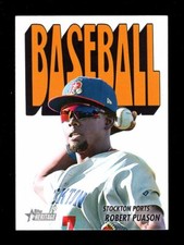 2021 TOPPS HERITAGE MINORS 1972 PACK COVER #15 ROBERT PUASON ATHLETICS