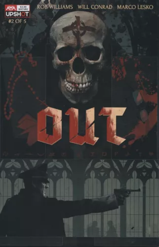 OUT #2 (TIM BRADSTREET VARIANT) COMIC BOOK ~ AWA Upshot IN STOCK