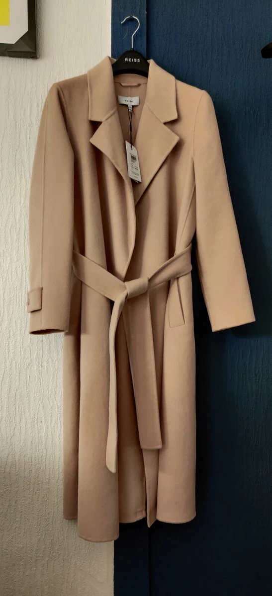 Reiss Agnes Blindseam Beige Pink Size Uk10 RRP350 eBay
