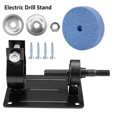Electric Drill Cutting Holder with Grinding Wheel Polishing Bracket Seat Stand