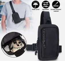 Men's Shoulder Bag Oxford Cloth Chest Pack Sling Crossbody Casual Phone Backpack