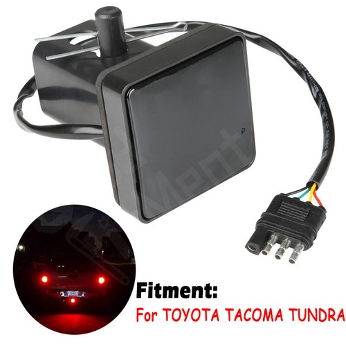 For TOYOTA TUNDRA 2" Trailer Tow Hitch Cover Light 15 LED Stop