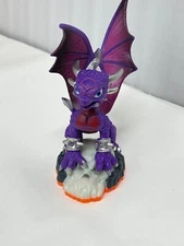 Skylanders Giants CYNDER Purple Dragon Figure Orange Base S3121
