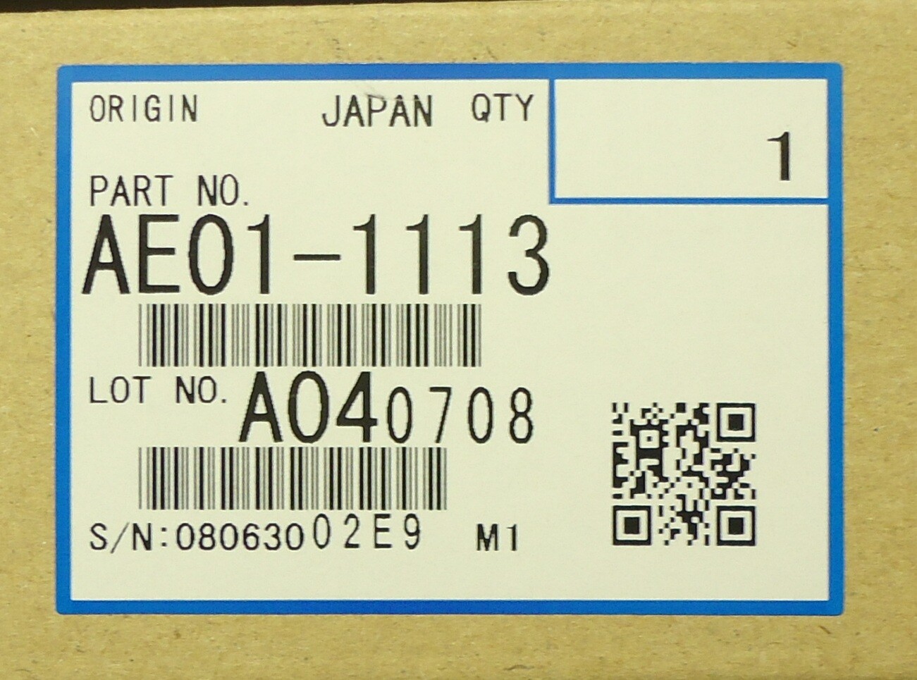 NEW Genuine Ricoh AE011113 AE01-1113 Upper Fuser Roller Aficio 2020 MP ...