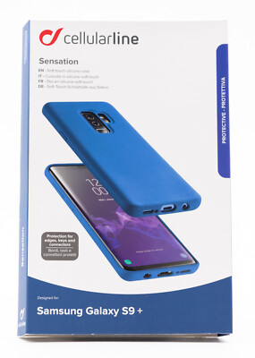 Cellularline Sensation Schutzhülle Samsung Galaxy S9+ Plus Handy Hülle blau 462
