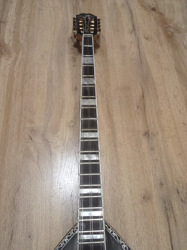 Greek Bouzouki Handmade six string 1960 & Hardcase & Pickup & Tuner&300 B.track - Image 3 of 4