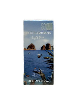 Dolce & Gabbana light blue - Love in Capri Pour Femme EDT Eau de Toilette 25 ml