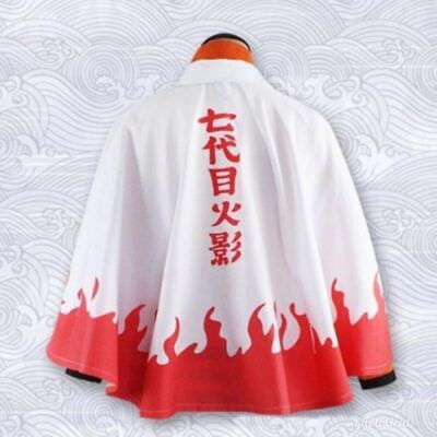 Animador naruto shippuden seis geração hokage cosplay manto robe