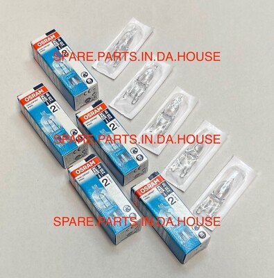 5 x Fisher & Paykel Oven Halogen Lamp Light Bulb Globe OB60SCVMX1 FP AA 80977-A