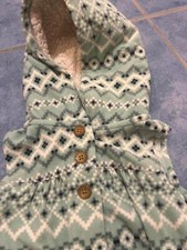 Carters 9 month new Sherpa hooded fleece sweater vest