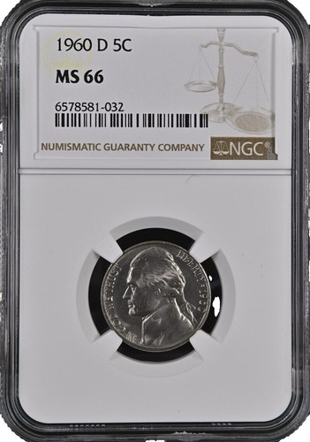 1953-D NGC MS 66 Jefferson Nickel!! #B49557 | eBay