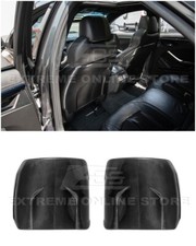 For 09-15 Cadillac Cts V Dry Carbon Fiber Replacement Seat Back Cover Trim Pair