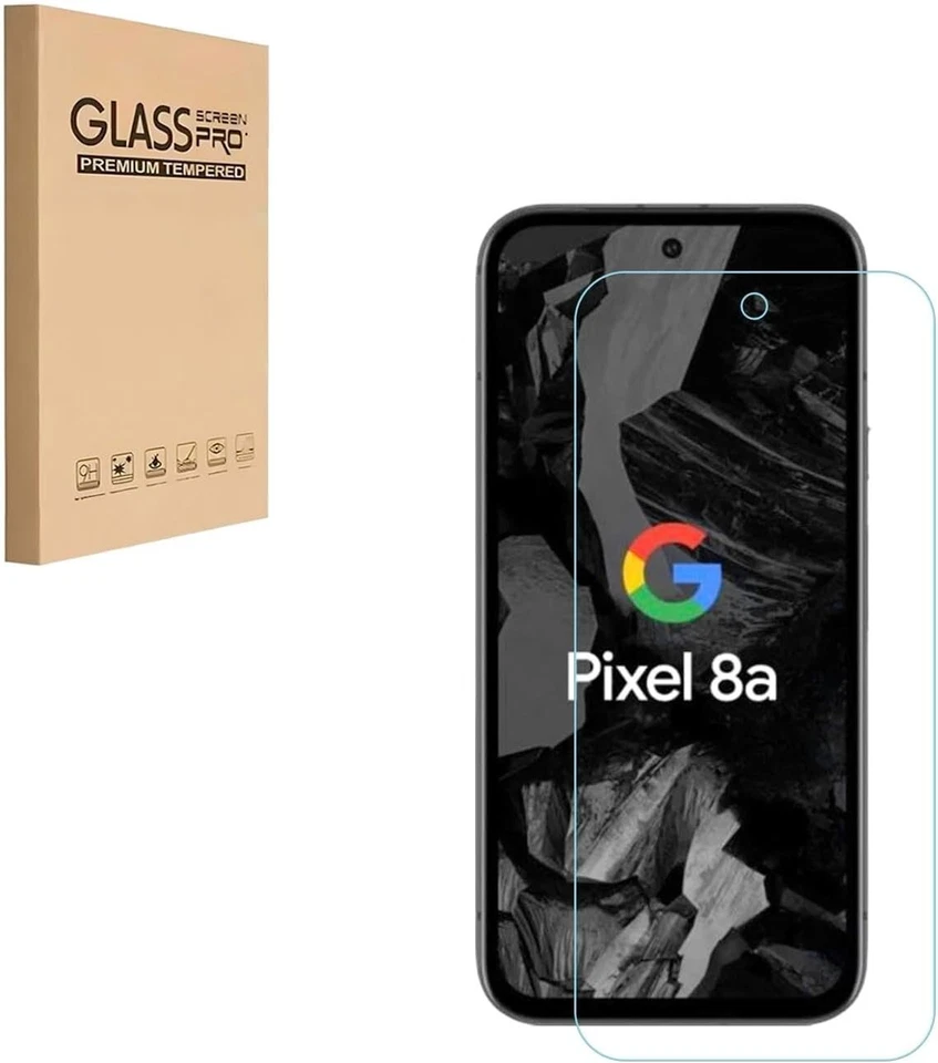 COVER CUSTODIA TRASPARENTE PER GOOGLE PIXEL 8A + PELLICOLA VETRO TEMPERATO - Immagine 4 di 4