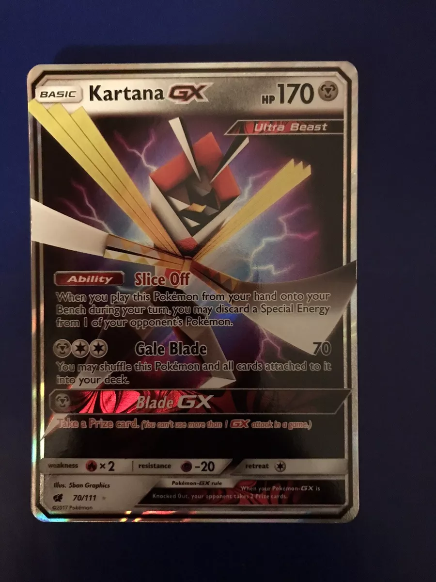 Kartana GX - 70/111 - Ultra Rare : : Toys & Games