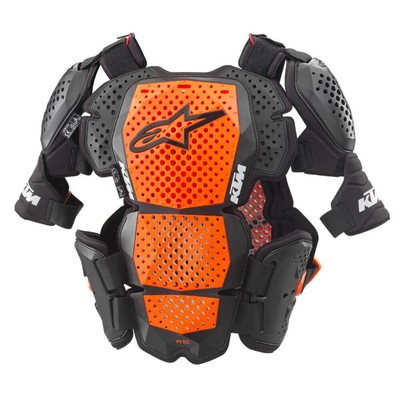 NEW KTM Alpinestars A-10 V2 Full Off Road Perforated Chest  
