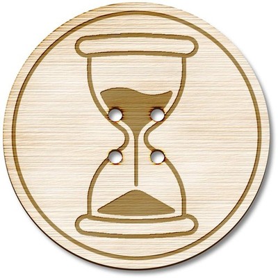 Holzknöpfe ''Sandtimer'' (BT060309)
