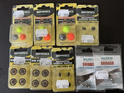 Gummifisch Köderfisch Zubehör Stinger Magnet Big Eye Blei Neu