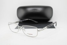 NEW COACH HC 5110B 9001 SILVER GREY HAVANA AUTHENTIC EYEGLASSES 54-15