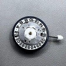 Swiss ISA 8176A 8176-1990 White Dial Watch Quartz Movement