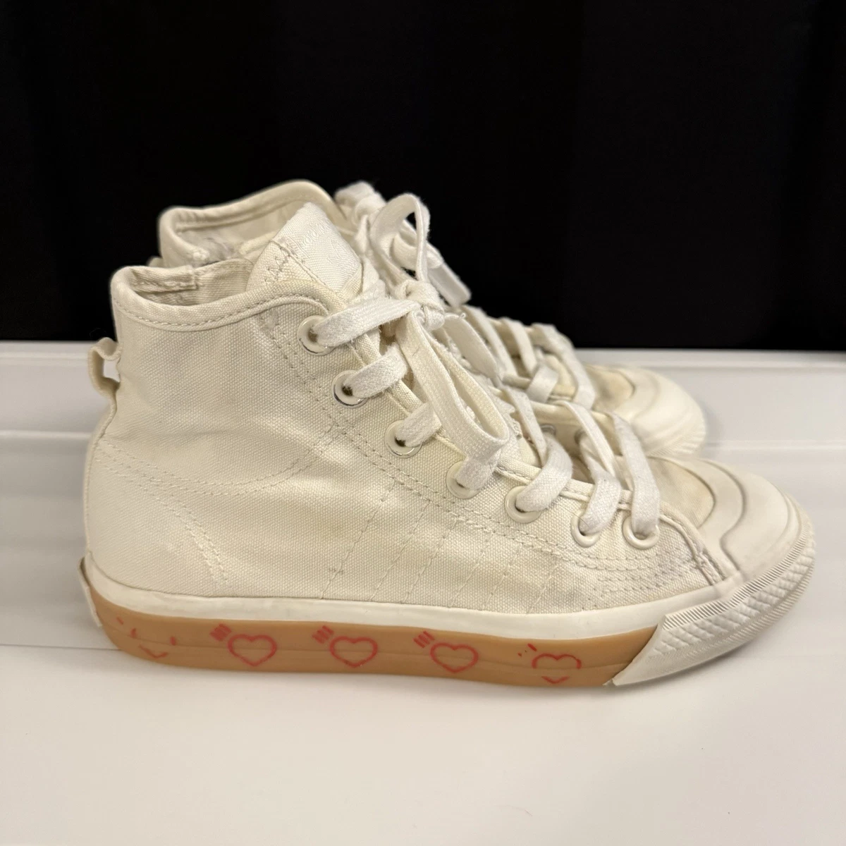 adidas gazelle silver green womens adidas Nizza High RF x André Saraiva Shoes White