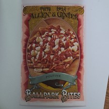 2024 Topps Allen & Ginter BPBB-20 Poutine Ballpark Bites Oversized Box Topper