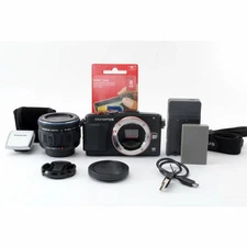 [EXC+] OLYMPUS PEN Lite E-PL6 Black 14-42mm Kit | Tested | Clean | Flash | JAPAN