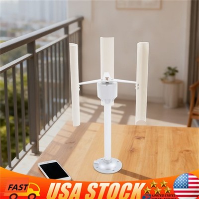 Vertical Wind Turbine Generator Model 3 Blades Windmill Power Teach Model