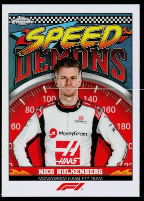 2023 Topps Chrome Formula 1 Speed Demons #SD-NH Nico Hulkenberg Haas F1 Team