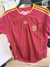 Signiertes David Villa Spanien Trikot mit Nachweis