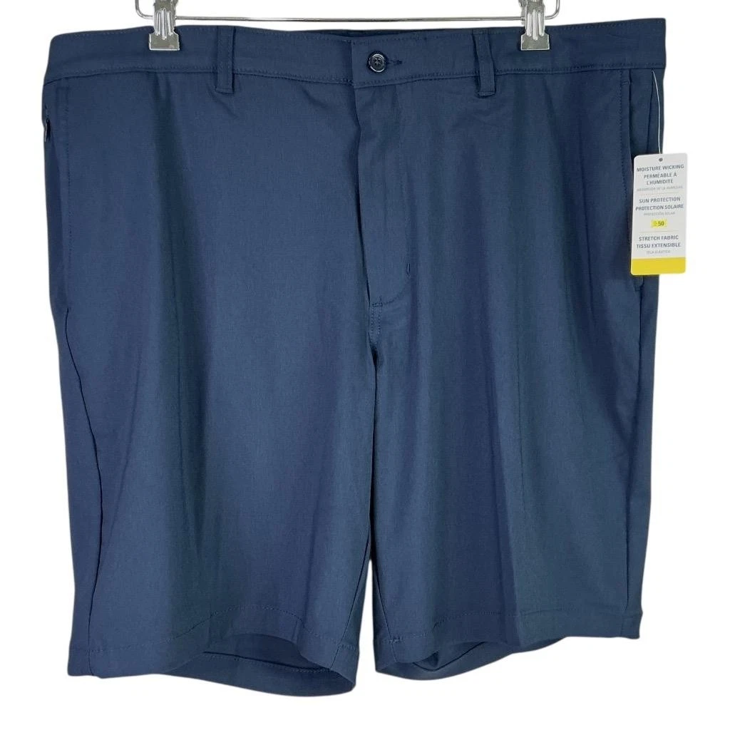 Short chino homme Jack Nicklaus Golf Performance 30 bleu floral neuf