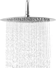 NearMoon Rain Shower Head, Ultra-Thin Design-Pressure 10 Inch, Chrome Finish 
