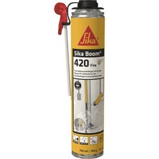 Sika Boom -420Fire Brandschutzschaum, Fugen- und Spaltenabdichtung 750ml, rosa