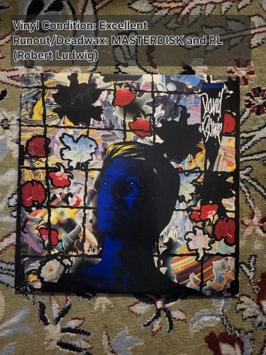 David Bowie Tonight 1984 LP Vinyl EMI Records SJ-17138 w Inner EXC MASTERDISK RL