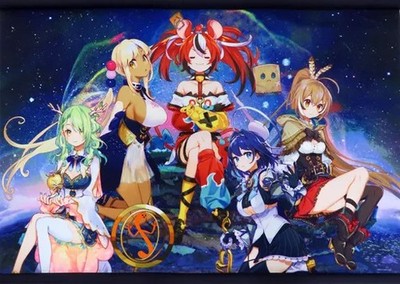 Hololive English Congress Debut B2 Tapestry Official VTuber Wall Scroll