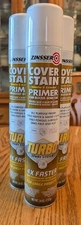 (3) Zinsser 26 Oz. Cover Stain Primer Spray with Turbo Spray System, Flat White