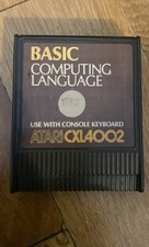 Atari CXL4002 Basic Computing Language Cartridge For Console Keyboard 400 800