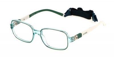 Sting Brille VSJ727 grün transparent glänzend 45/15/125 JUNIOR