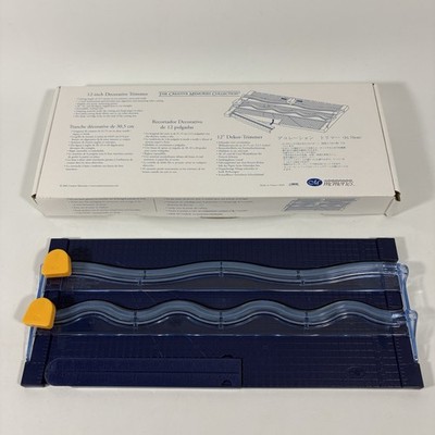 Creative Memories 12-Inch Decorative Trimmer, Waves / Swells Patterns (2005)