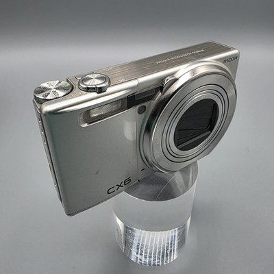 Ricoh CX6 10.0MP Digitalkamera optischer Zoom getestet funktioniert 302