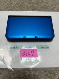 3DS LL XL blue black Japan Nintendo Console Japanese B157