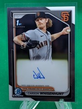 Carson Whisenhunt Bowman Chrome 2024 Auto