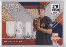 2020 Elite Extra Edition USA Baseball Material Orange 181/199 Matthew Allan im0