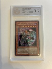 Chaos Emperor Dragon - Envoy of The End IOC-000 Secret Rare Yu-Gi-Oh! 9 Mint